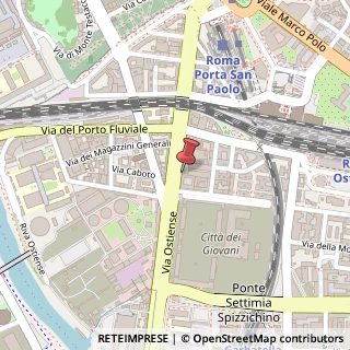 Mappa Via Ostiense, 95, 00154 Roma, Roma (Lazio)