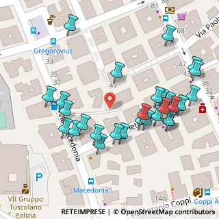 Mappa Via Vittorio Fiorini, 00179 Roma RM, Italia (0.07071)