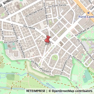 Mappa Via Ferdinando Ughelli,  15, 00179 Roma, Roma (Lazio)