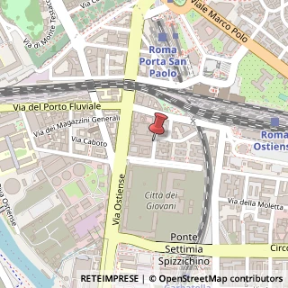 Mappa Via Giacomo Bove,  69, 00154 Roma, Roma (Lazio)