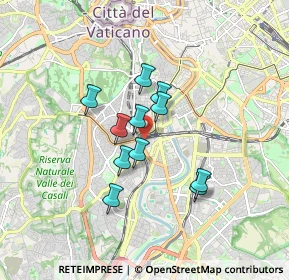 Mappa Via del Fornetto, 00149 Roma RM, Italia (1.34818)