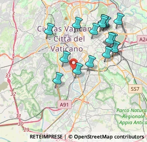 Mappa Via del Fornetto, 00149 Roma RM, Italia (4.12235)