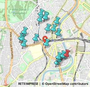 Mappa Via del Fornetto, 00149 Roma RM, Italia (0.919)