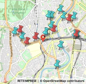 Mappa Via del Fornetto, 00149 Roma RM, Italia (1.085)