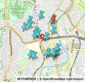 Mappa Via del Fornetto, 00149 Roma RM, Italia (0.8165)