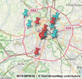 Mappa Via del Fornetto, 00149 Roma RM, Italia (5.31786)