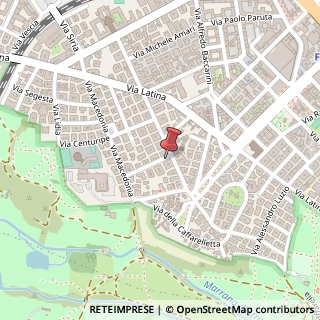 Mappa Via Pietro Fedele, 60, 00179 Roma, Roma (Lazio)