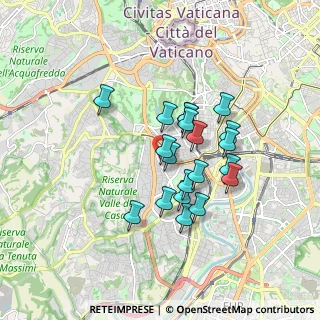 Mappa P.za della Trasfigurazione 2 c, 00151 Roma RM, Italia (1.4645)