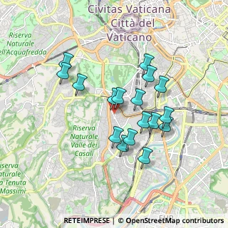 Mappa P.za della Trasfigurazione 2 c, 00151 Roma RM, Italia (1.62765)