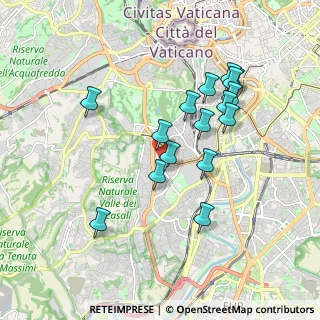 Mappa P.za della Trasfigurazione 2 c, 00151 Roma RM, Italia (1.82938)