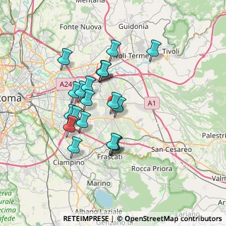 Mappa Via Benestare, 00132 Roma RM, Italia (6.482)