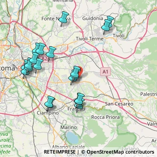 Mappa Via Benestare, 00132 Roma RM, Italia (9.3155)
