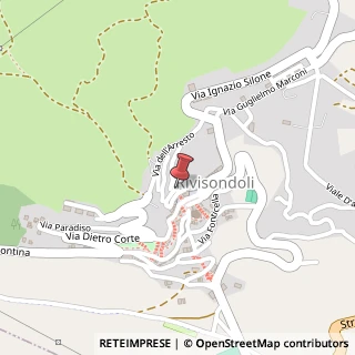 Mappa Via Colle, 1, 67036 Rivisondoli, L'Aquila (Abruzzo)