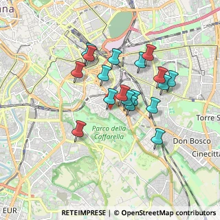 Mappa Via Adolfo Omodeo, 00182 Roma RM, Italia (1.58389)