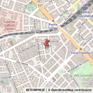Mappa Via Antonio degli Effetti, 14, 00179 Roma, Roma (Lazio)