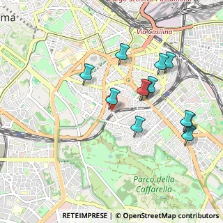 Mappa Piazza Zama, 00183 Roma RM, Italia (0.98333)