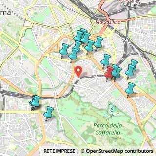 Mappa Piazza Zama, 00183 Roma RM, Italia (1.097)