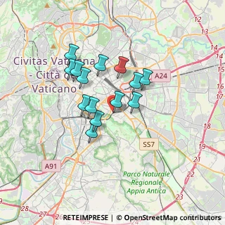 Mappa Piazza Zama, 00183 Roma RM, Italia (2.81)
