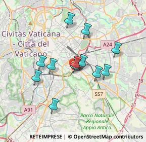 Mappa Piazza Zama, 00183 Roma RM, Italia (3.1325)