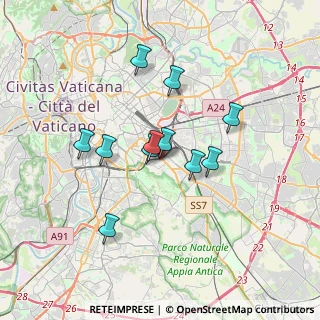 Mappa Via Paruta Paolo, 00179 Roma RM, Italia (3.00273)