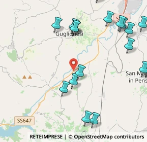 Mappa Contrada Macinella FondoValle Biferno Km. 66+400, 86035 Larino CB, Italia (5.9385)