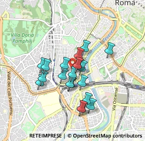 Mappa Via Paolo Segneri, 00152 Roma RM, Italia (0.7105)