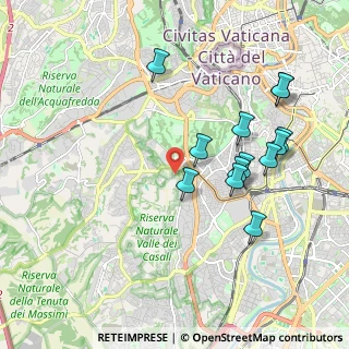 Mappa Piazzale Vittorio Poggi, 00164 Roma RM, Italia (2.07615)