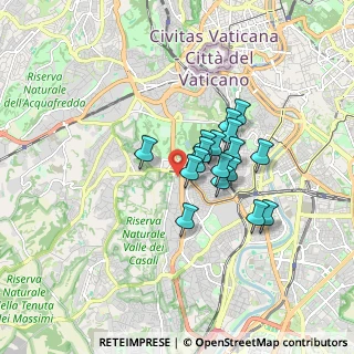Mappa Via Maria Saveria Sanzi, 00151 Roma RM, Italia (1.28471)