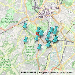 Mappa Via Maria Saveria Sanzi, 00151 Roma RM, Italia (1.51111)