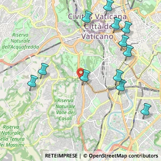 Mappa Via Maria Saveria Sanzi, 00151 Roma RM, Italia (2.775)