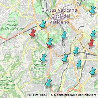 Mappa Via Maria Saveria Sanzi, 00151 Roma RM, Italia (2.74385)