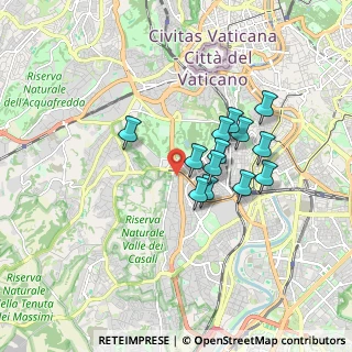 Mappa Via Maria Saveria Sanzi, 00151 Roma RM, Italia (1.45615)