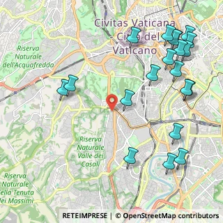 Mappa Via Maria Saveria Sanzi, 00151 Roma RM, Italia (2.8905)