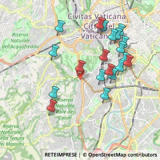 Mappa Via Maria Saveria Sanzi, 00151 Roma RM, Italia (2.224)