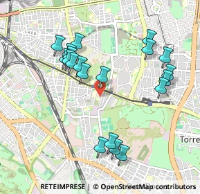 Mappa Piazza Francesco Zambeccari, 00177 Roma RM, Italia (1.0535)