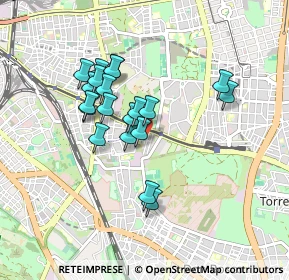 Mappa Via Orazio Pierozzi, 00177 Roma RM, Italia (0.782)