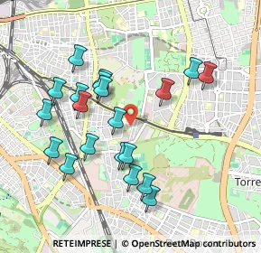 Mappa Piazza Francesco Zambeccari, 00177 Roma RM, Italia (0.985)