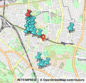 Mappa Piazza Francesco Zambeccari, 00177 Roma RM, Italia (1.0055)