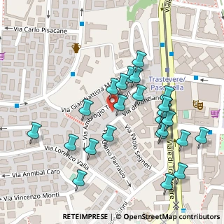 Mappa Via Ambrogio Traversari, 00152 Roma RM, Italia (0.116)