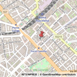 Mappa Via Niso, 24, 00181 Roma, Roma (Lazio)