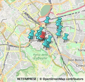 Mappa Via Orazio Coclite, 00181 Roma RM, Italia (1.03941)