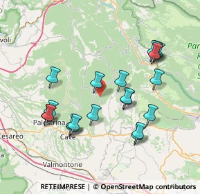 Mappa Strada Provinciale, 00030 San Vito Romano RM, Italia (7.9645)