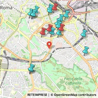 Mappa Via Vetulonia, 00183 Roma RM, Italia (1.2895)