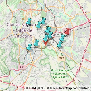 Mappa Via Vetulonia, 00183 Roma RM, Italia (2.72538)