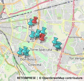 Mappa Via dei Fiori, 00172 Roma RM, Italia (1.45)