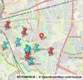 Mappa Via dei Fiori, 00172 Roma RM, Italia (2.47545)