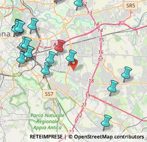 Mappa Via dei Fiori, 00172 Roma RM, Italia (5.8)