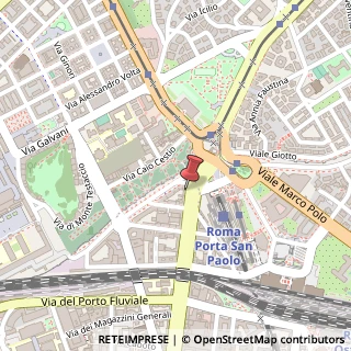 Mappa Via Ostiense, 4, 00154 Roma, Roma (Lazio)