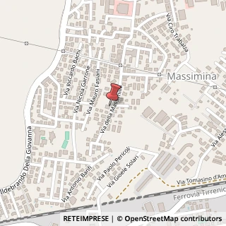 Mappa Via della Massimilla, 160, 00166 Roma, Roma (Lazio)