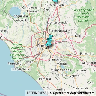 Mappa Via Deruta, 00181 Roma RM, Italia (18.534)